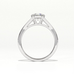 Aarinya Cathedral Lab-Grown Ring, Tapered Lab-Diamond Engagement Ring