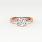 Aarinya Classic Six-Prong Solitaire Ring