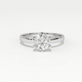 Aarinya Classic Six-Prong Solitaire Ring