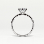 Aarinya Classic Six-Prong Solitaire Ring