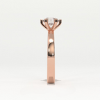 Aarinya Classic Six-Prong Solitaire Ring
