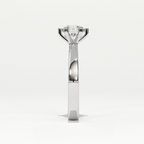 Aarinya Classic Six-Prong Solitaire Ring