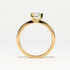 Aarinya Intertwined Lab-Diamond Solitaire Ring, The Vortex Lab-Grown Solitaire Ring