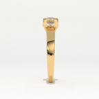 Aarinya Intertwined Lab-Diamond Solitaire Ring, The Vortex Lab-Grown Solitaire Ring