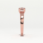 Aarinya Intertwined Lab-Diamond Solitaire Ring, The Vortex Lab-Grown Solitaire Ring