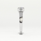 Aarinya Intertwined Lab-Diamond Solitaire Ring, The Vortex Lab-Grown Solitaire Ring