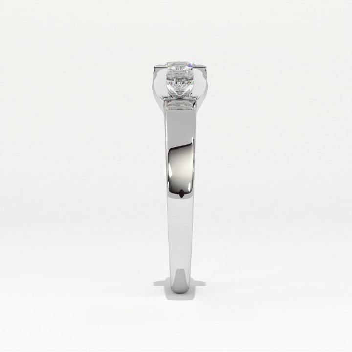 Aarinya Intertwined Lab-Diamond Solitaire Ring, The Vortex Lab-Grown Solitaire Ring