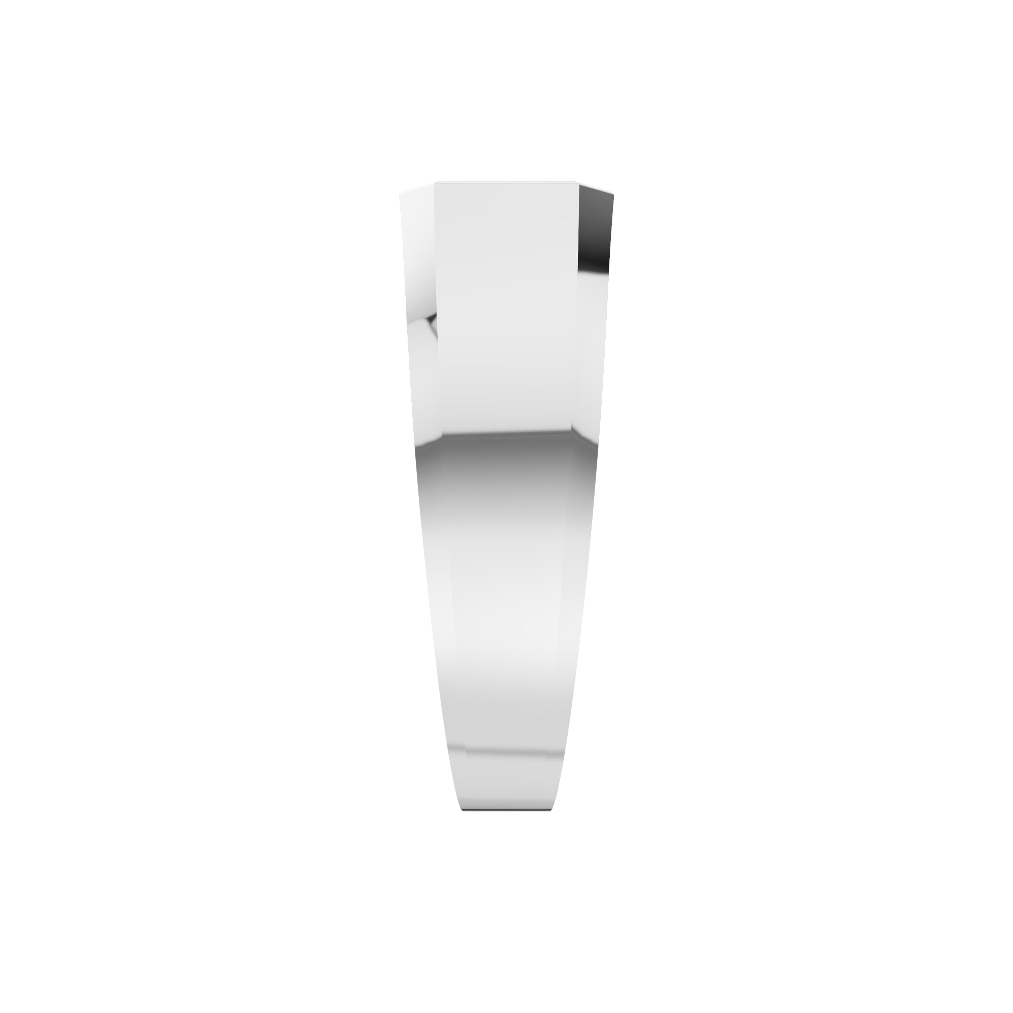 Aarinya Bezel 2.5 Carat Lab-Grown Diamond Solitaire Ring, The Vanguard Men's Emerald-Cut Signet