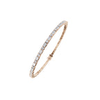 Aarinya Mixed-Shape Emerald-Cut & Round Diamond Tennis Bracelet, Alternating Multi-Shape Diamond Tennis Bracelet