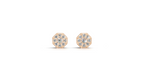 Aarinya Nexus Geometric Earrings, The Prism Spokes Lab-Diamond