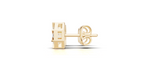 Aarinya Nexus Geometric Earrings, The Prism Spokes Lab-Diamond Tops Earrings