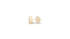 Aarinya Nexus Geometric Earrings, The Prism Spokes Lab-Diamond