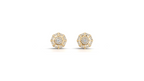 Aarinya Stella Web Lab-Diamond Tops Earrings, The Empress Octagon Lab-Grown Diamond Tops Earrings