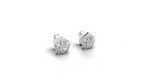 Aarinya Pentas Star Lab-Grown Diamond Tops Earrings, Astra Pentagon Studs Earrings