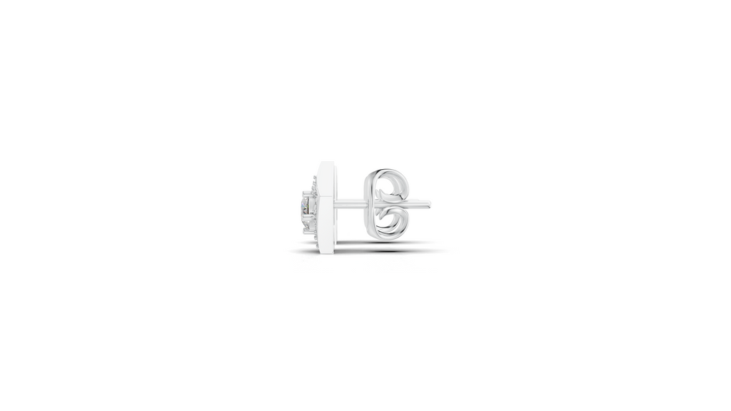 Aarinya Pentas Star Lab-Grown Diamond Tops Earrings, Astra Pentagon Studs Earrings