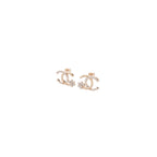 Aarinya Interlocking Arc Pave Diamond Tops Earrings
