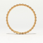 Aarinya Women's Radiant-Cut Lab-Grown Diamond Eternity Tennis Bracelet