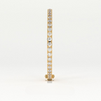 Aarinya Round Brilliant-Cut Lab-Grown Diamond Single-Line Tennis Bracelet