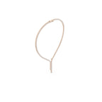 Aarinya Asymmetric Drop Diamond Tennis Necklace, The Prism Y-Silhouette Diamond Necklace