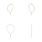 Aarinya Asymmetric Drop Diamond Tennis Necklace, The Prism Y-Silhouette Diamond Necklace