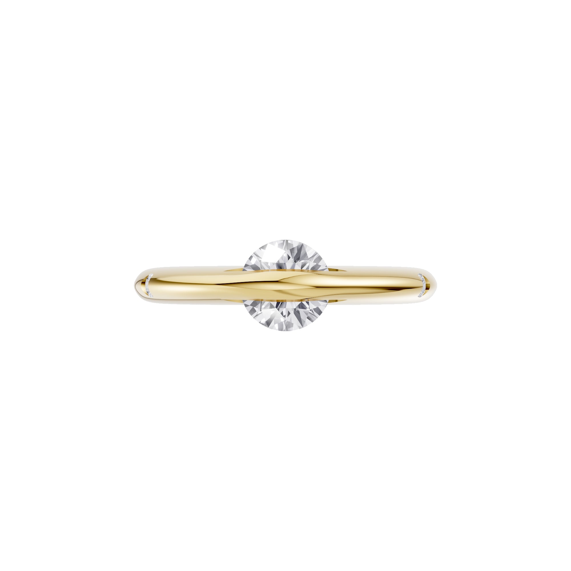 Aarinya Sleek-Set Trio Lab Grown Diamond Ring
