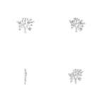 Aarinya Branching Diamond Tree Pendant