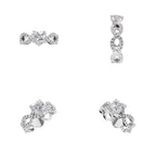 Aarinya Amour Infinity Lab-Grown Diamond Halo Ring