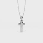Aarinya Beveled Diamond Pendant
