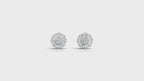 Aarinya Stella Web Lab-Diamond Tops Earrings