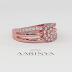 Aarinya Cluster Cathedral Lab-Grown Diamond Ring, The Regent Square Ring, The Empress Tiered Cathedral Cluster Ring