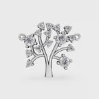 Aarinya Branching Diamond Tree Pendant, The Tree of Life Diamond Pendant