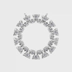 Aarinya Pyramidal Starburst Diamond Pendant